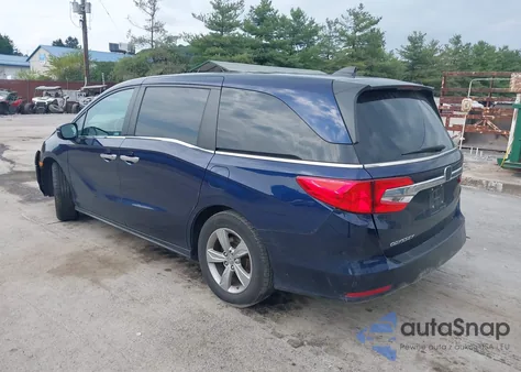 2019 Honda Odyssey Ex z USA, uszkodzony, nr VIN 5FNRL6H50KB034882